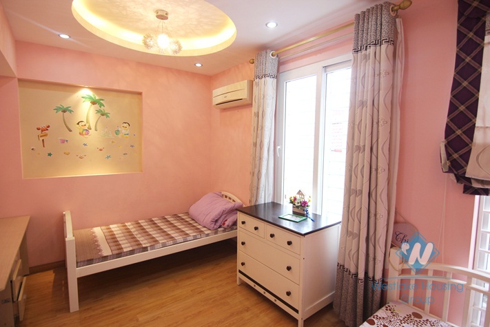 Fully furnished house for rent on Dao Tan, Ba Dinh