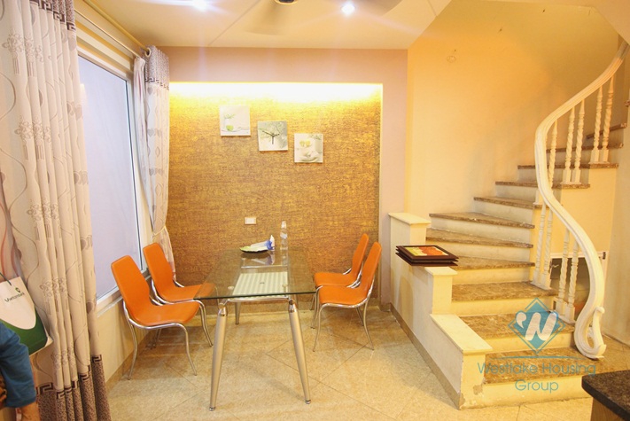 Fully furnished house for rent on Dao Tan, Ba Dinh