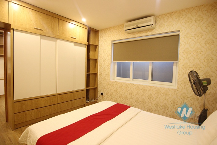 Apartment in ground floor is available for rent in Ba Dinh district.