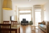 Spacious one bed apartment for rent on Dao Tan Ba Dinh Hanoi