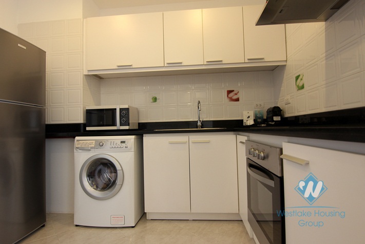 A serviced apartment with one bedroom for rent in Tay Ho