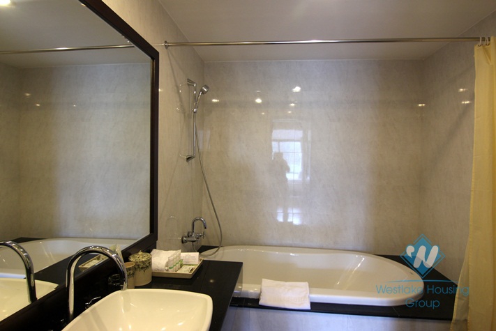 A serviced apartment with one bedroom for rent in Tay Ho