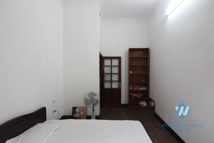 House for rent in Tay Ho alley with small yard large terrace