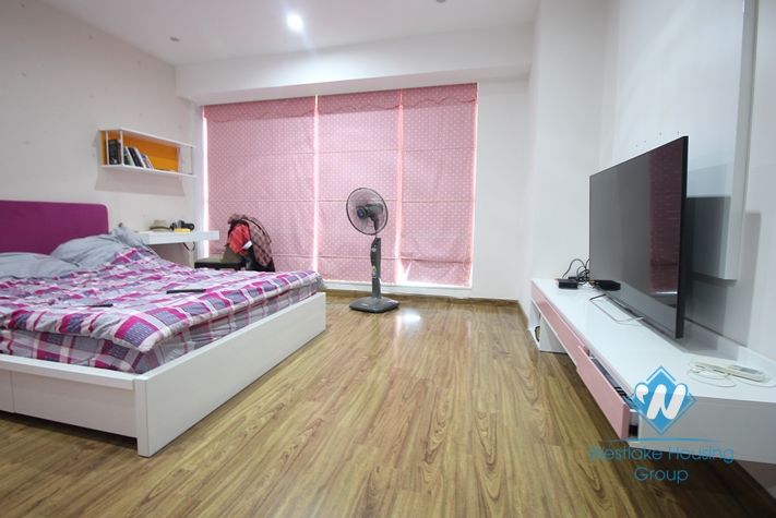 A brand new and high quality apartment of 267 m2 located on high floor with nice view for rent in L tower Ciputa, Hanoi 