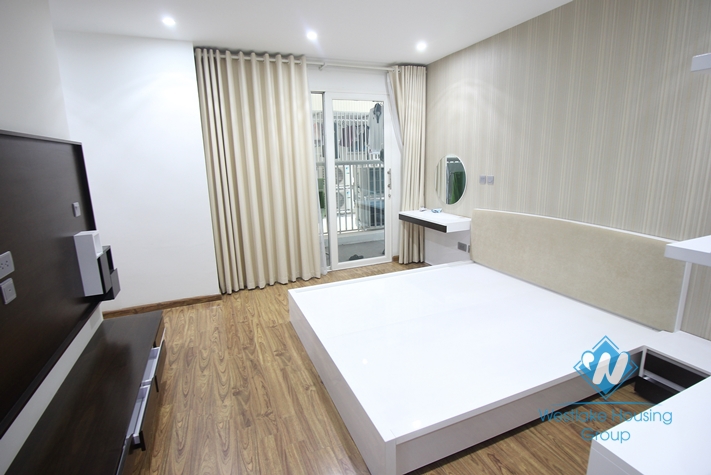 A brand new and high quality apartment of 267 m2 located on high floor with nice view for rent in L tower Ciputa, Hanoi 