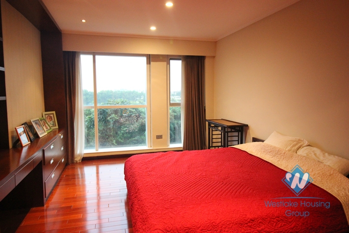 Big apartment for rent with 04 bedrooms in Ciputra, Tay Ho, Ha Noi.