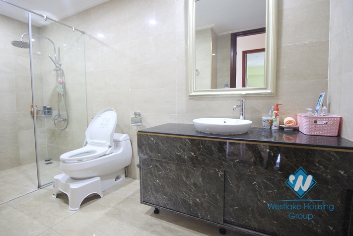 280 sqm 4 bedrooms 3 bathrooms apartment for rent in Ciputra Hanoi