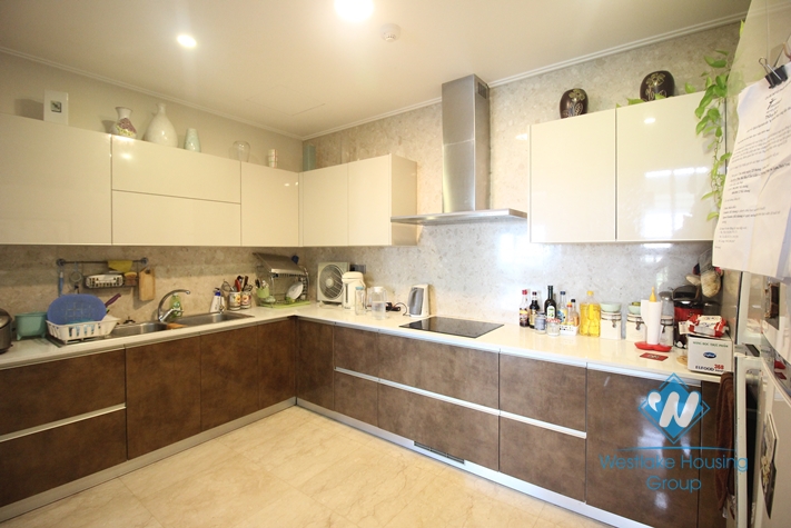 Quality and Furnished 04 bedrooms apartment for rent in Ciputra,Hanoi