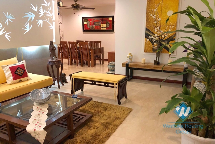 Apartment has 03 bedrooms for rent in Ciputra, Tay Ho