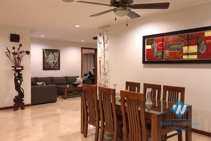 Apartment has 03 bedrooms for rent in Ciputra, Tay Ho
