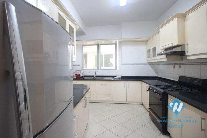 154m2 furnished apartment in Ciputra, Tay Ho District is ready for rent