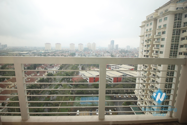 Spacious 3 bedrooms apartment for rent in Ciputra international city, Hanoi, Vietnam