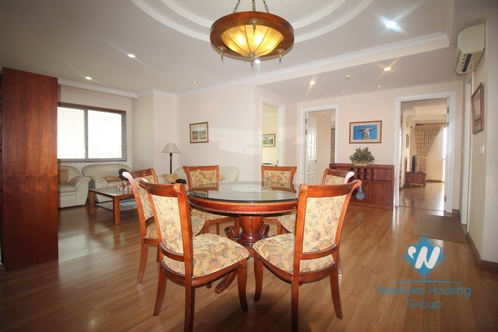 Ciputra furnished 3 bedroom apartment for rent in Ciputra, Tay Ho