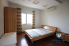 Newly renovated apartment with huge living room for rent in Ciputra, Tay Ho, Hanoi.