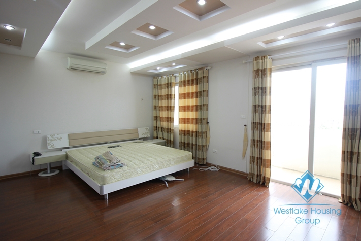 Newly renovated apartment with huge living room for rent in Ciputra, Tay Ho, Hanoi.