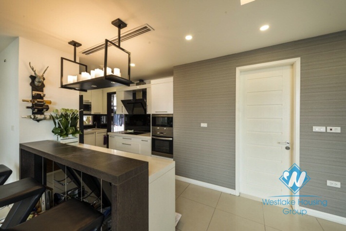 Super modern and elegant duplex apartment for rent in Cau Giay, Hanoi