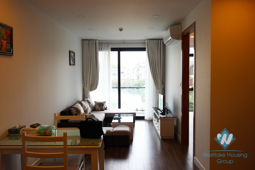 Modern and spacious apartment for rent in Pham Huy Thong-Ba Dinh-Ha Noi