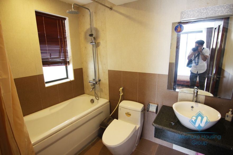 Japanese style apartment for rent in Dao Tan street, Ba Dinh district, Ha Noi