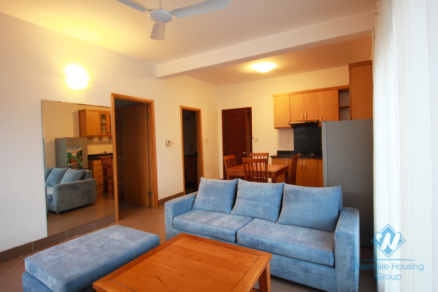 1 bedroom bright and lovely apartment for rent in Ba Dinh
