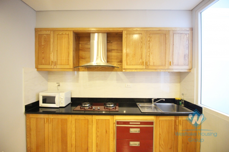 Good serviced apartment for rent in Lieu Giai, Ba Dinh, Hanoi