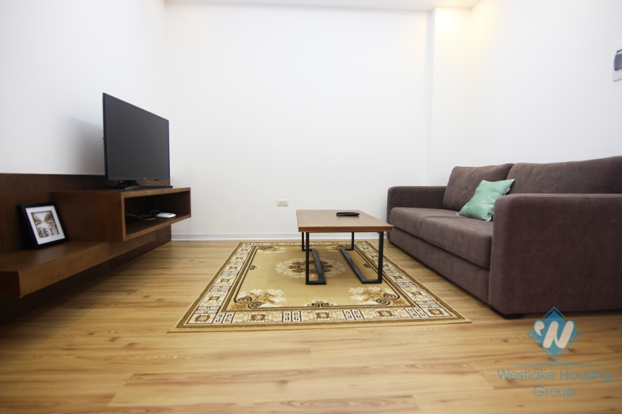 One bedroom apartment for rent near Embassy of Japan, Van Cao street, Hanoi.