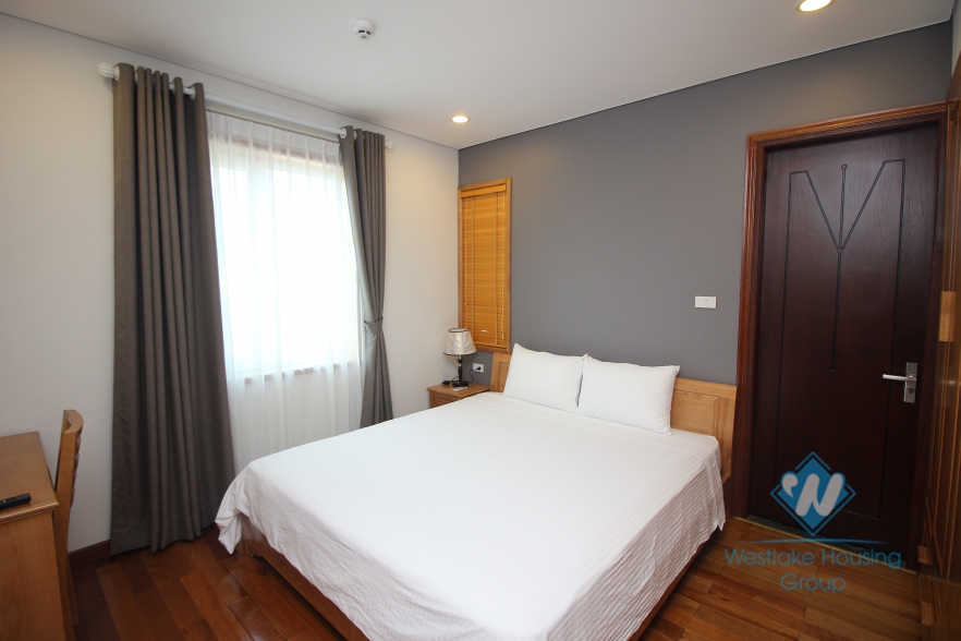 Bright and furnished apartment for rent in Ba Dinh district