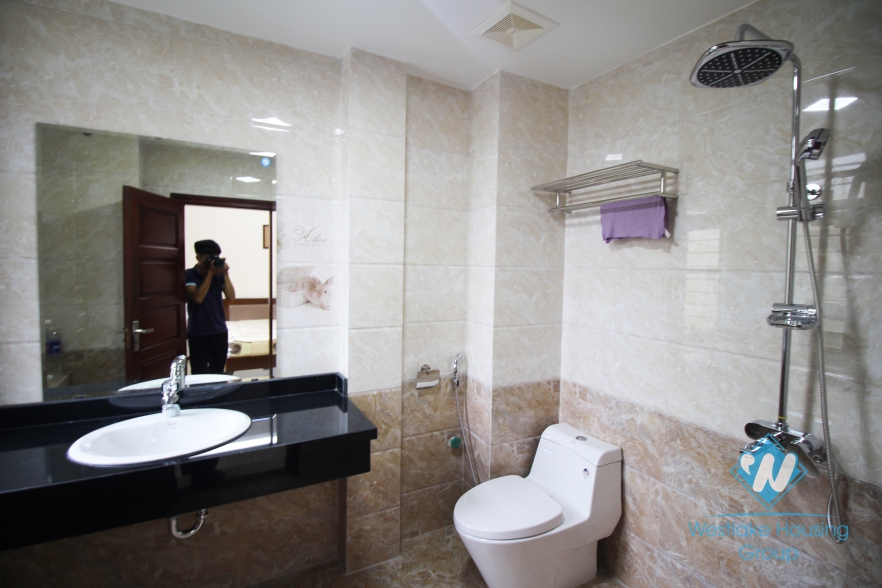 Modern two bedrooms apartment for rent in Tran Phu, Ba Dinh district, Ha Noi