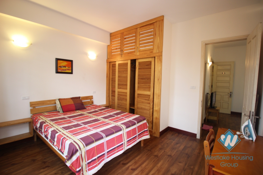 Comfortable one bedroom apartment for rent in Tran Phu street, Ba Dinh district, Ha Noi