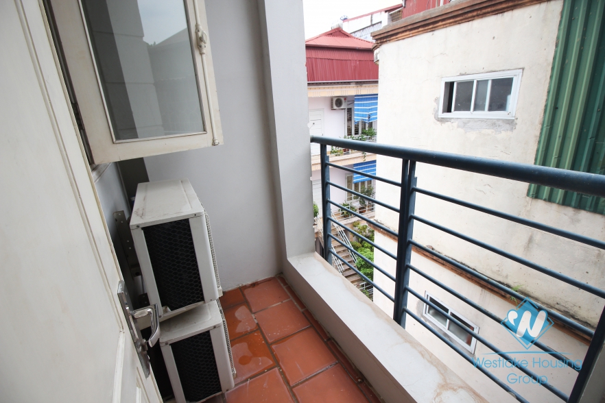 Comfortable one bedroom apartment for rent in Tran Phu street, Ba Dinh district, Ha Noi