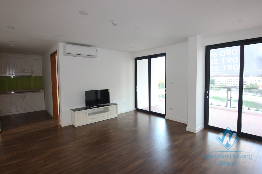  lake view apartment for rent in Ba Dinh area, Near Lotte Building.