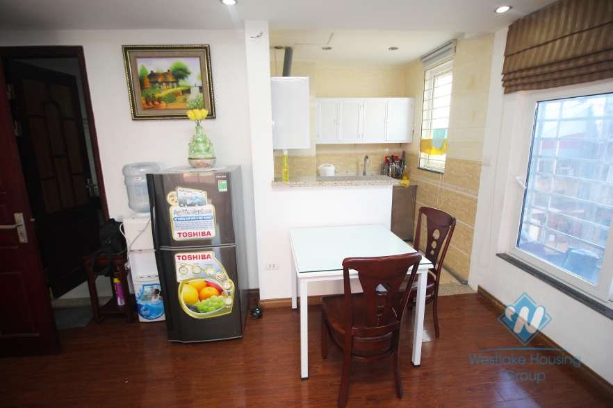 One bedroom apartment for rent in Van Bao street, Ba Dinh district, Ha Noi