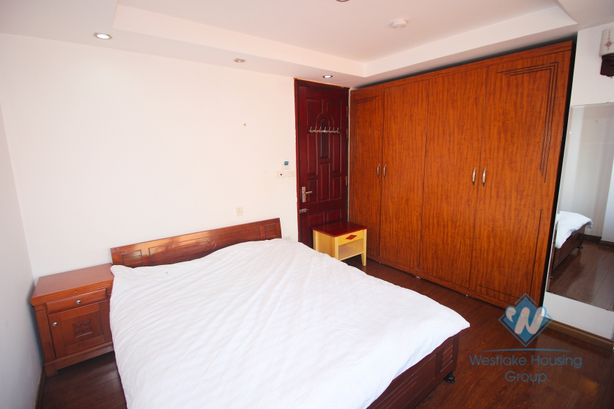 One bedroom apartment for rent in Van Bao street, Ba Dinh district, Ha Noi