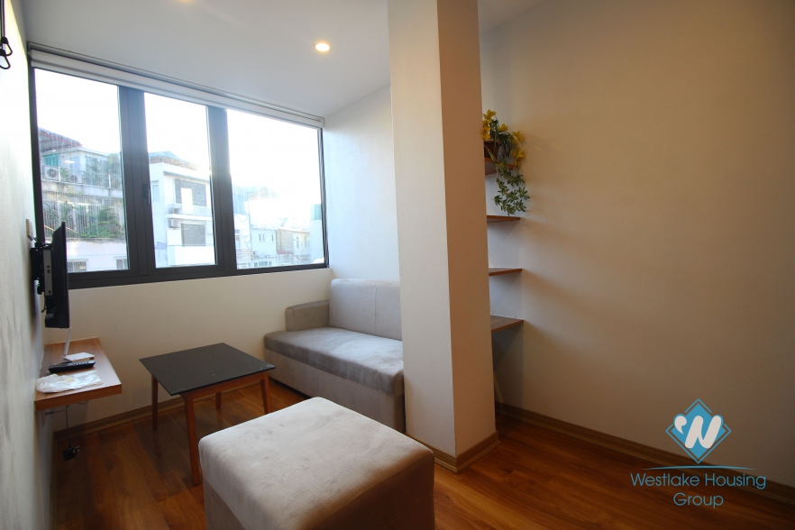 Nicely high floor apartment for rent in Ba Dinh, Hanoi