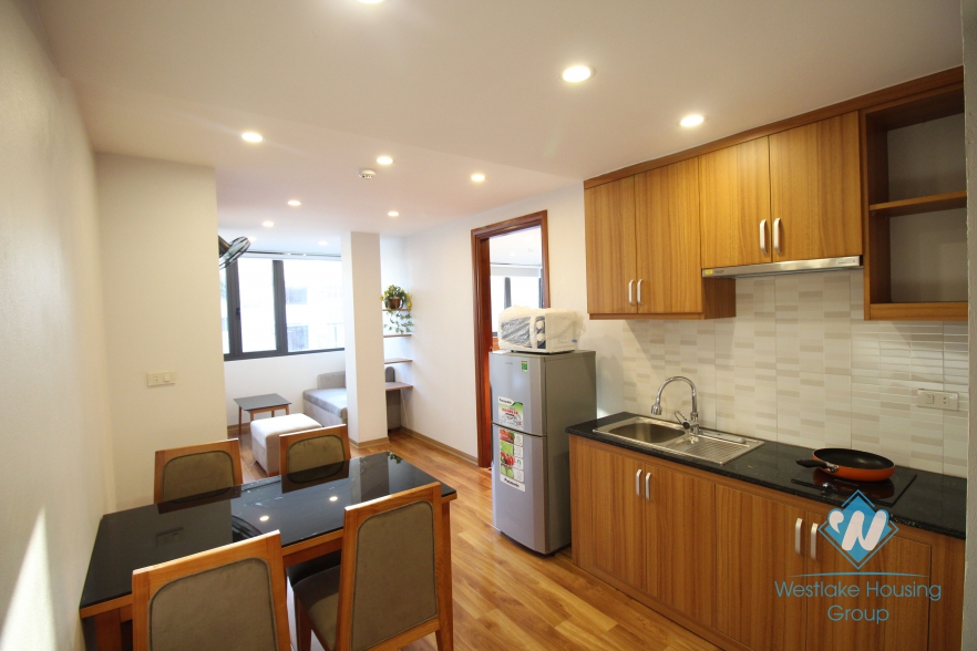 Nicely high floor apartment for rent in Ba Dinh, Hanoi