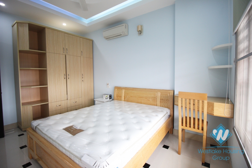 Airy beautiful apartment with green view for rent in Ba Dinh
