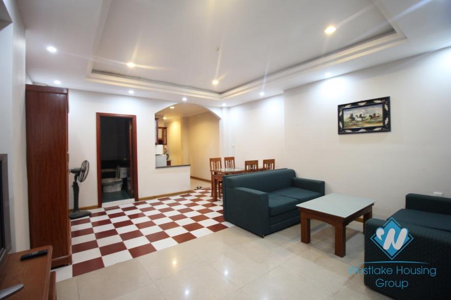 Spacious 1 bedroom apartment for rent in Ba Dinh