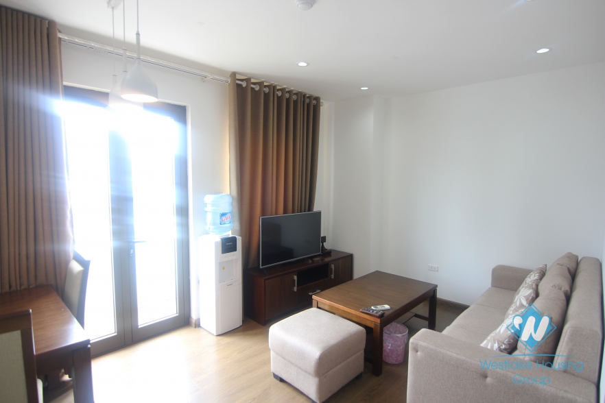 A small apartment with balcony for rent in Cau Giay