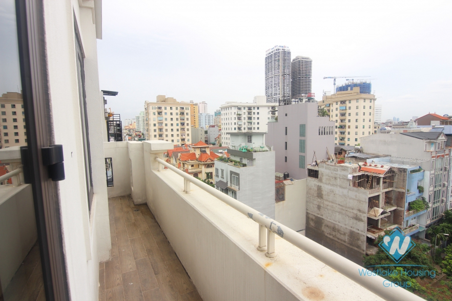 A small apartment with balcony for rent in Cau Giay