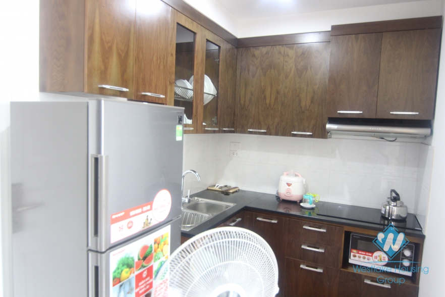 A small apartment with balcony for rent in Cau Giay