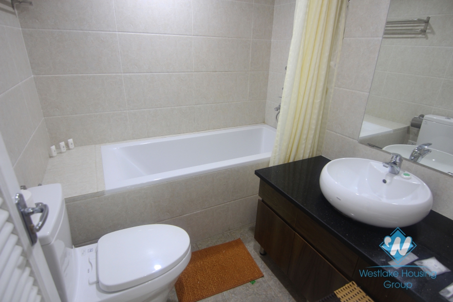 A small apartment with balcony for rent in Cau Giay