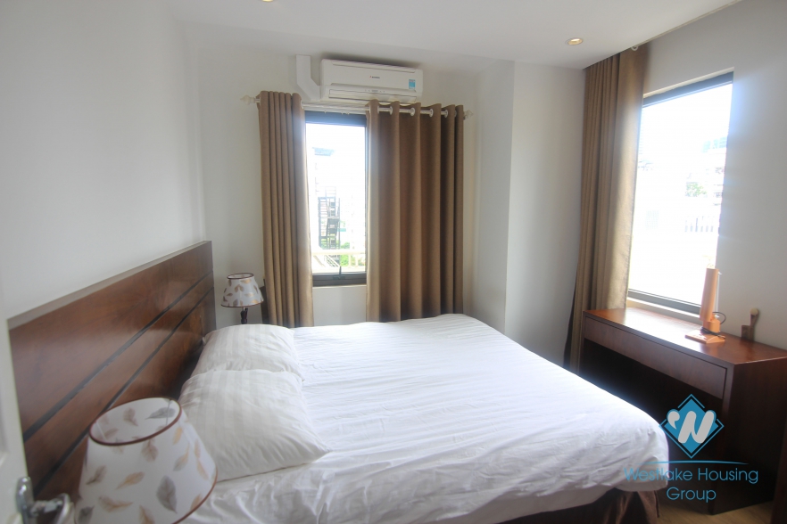 A small apartment with balcony for rent in Cau Giay