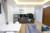 Two bedrooms apartment in the high floor is available for rent in Ba Dinh. 