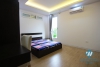 Two bedrooms apartment in the high floor is available for rent in Ba Dinh. 
