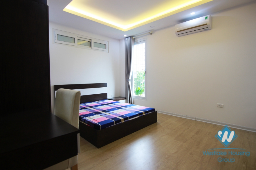 Two bedrooms apartment in the high floor is available for rent in Ba Dinh. 