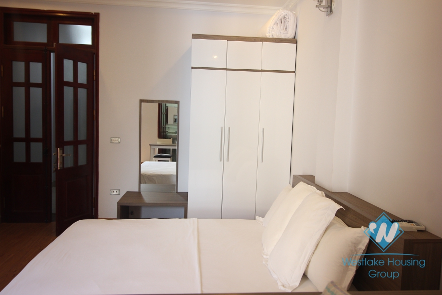 Bright studio apartment for rent in Cau Giay District