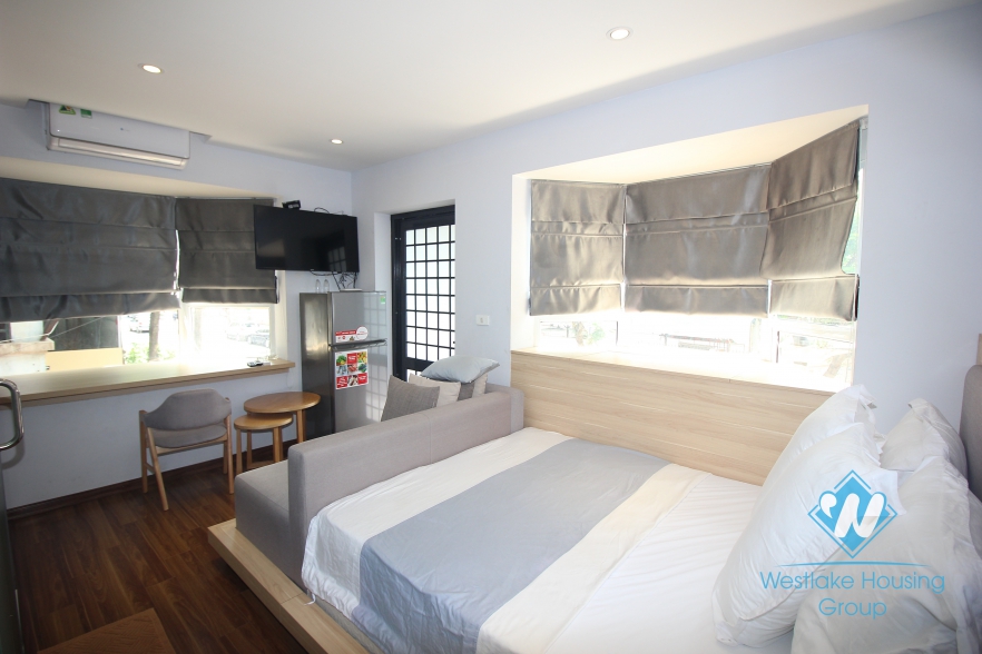 Lovely studio apartment for rent in Cau Giay District