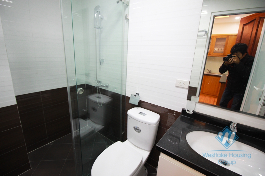 New two bedrooms apartment for rent in Dao Tan street, Ba Dinh district, Ha Noi