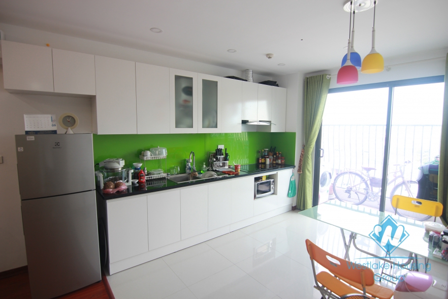 750 USD per month - A clean apartment for rent in 125 Hoang Ngan building, cau Giay district 