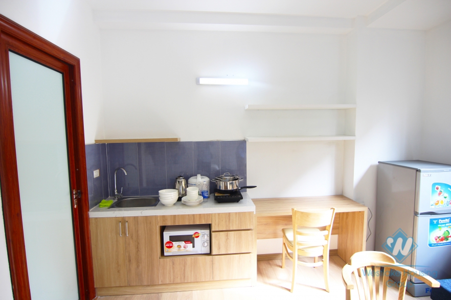 Warm and cozy studio for rent in Ba Dinh, Ha Noi