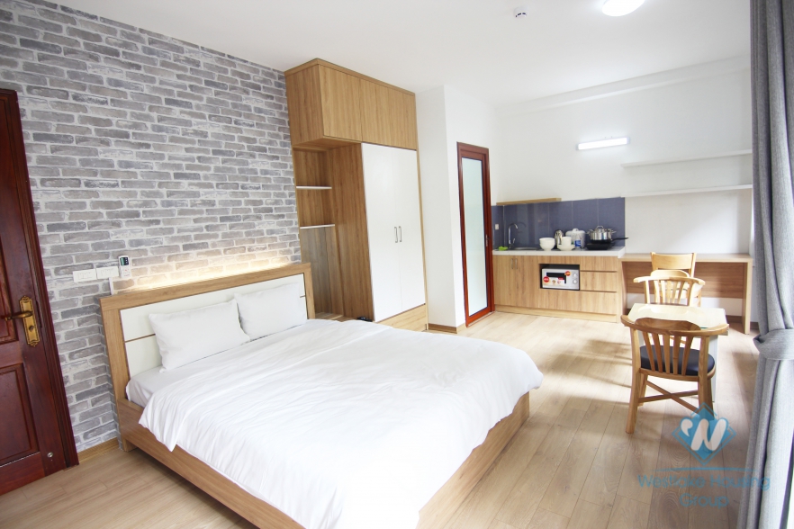Warm and cozy studio for rent in Ba Dinh, Ha Noi